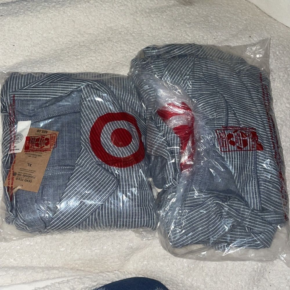 Levi’s for Target Woven Striped Sleepshirt Pajama Nightgown, NWT - Picture 3 of 5